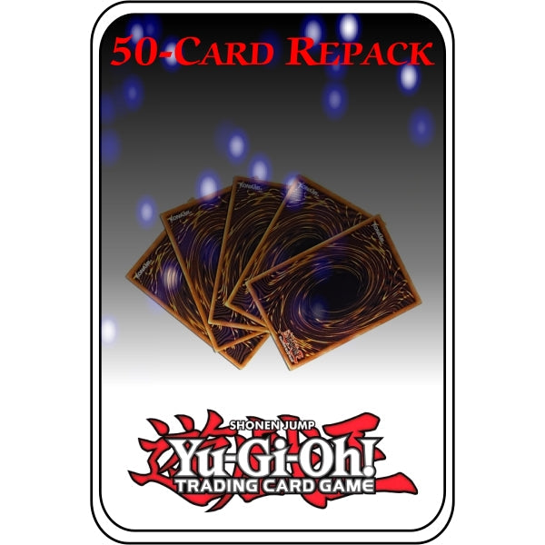 Yu-Gi-Oh! Trading Card Game Collection - 50 Assorted TCG Cards Package