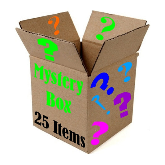 General Merchandise Mystery Box Assortment (25 New Premium items) Liquidation Sale with Products from Target, Amazon, Walmart, etc.